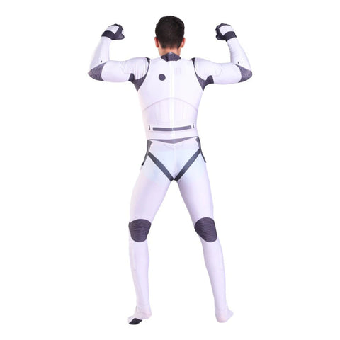 Storm Trooper Cosplay Jumpsuit Outfit