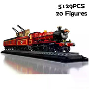 Collector’s Edition 76405 Hogwarts Express Building Set – 5129-Piece Brick Train Model with Minifigures for Adults