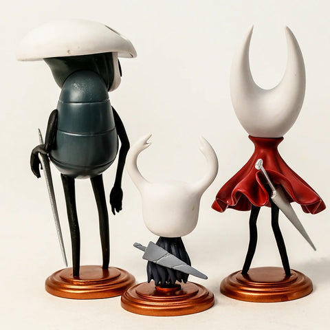 Hollow Knight Silksong Hornet Quirrel Game Figures Collectible Model Dolls Gifts 3pcs/set
