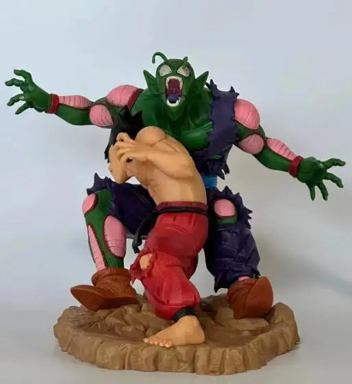 Dragon Ball Son Goku, Piccolo & Bulma PVC Figure Set – Anime Collectible Statues for Desk or Room Display