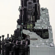 MOC Famous rings Movie Architecture Dark Tower Fortress of Sauron Barad-dur Ultimate Collection 5996 Pcs