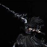 24cm Bleach Kurosaki Ichigo Action Figure Saigo No Getsuga Tenshou Model Toys Collection Doll Shinigami Mugetsu Ichigo Statue