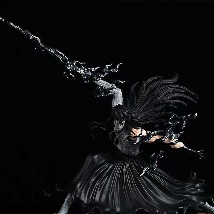 24cm Bleach Kurosaki Ichigo Action Figure Saigo No Getsuga Tenshou Model Toys Collection Doll Shinigami Mugetsu Ichigo Statue