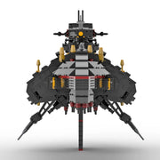 Creative MOC Small Particle Building Block Space Battleship Model Warhammer 40K 2346 Pcs