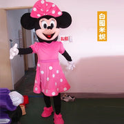 2026 MINISO Pink Lilo & Stitch Mascot Costume – High-Quality Disney Character Cosplay for Advertising and Carnival Events