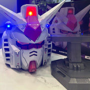 Vol.1 RX-78-02 Cyberpunk Mech Robot Helmet – 1:1 Scale Cosplay Mask with Light Touch Control
