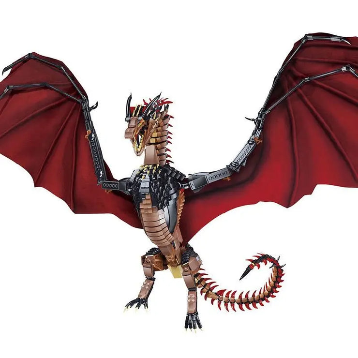 Giant Dragon Building Set – 1889pcs Creative MOC Fantasy Bricks Model