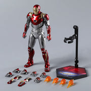 ZD Toys Iron Man 3 MK 22 24 35 41 47 PVC Action Figure Collectible Model Toy