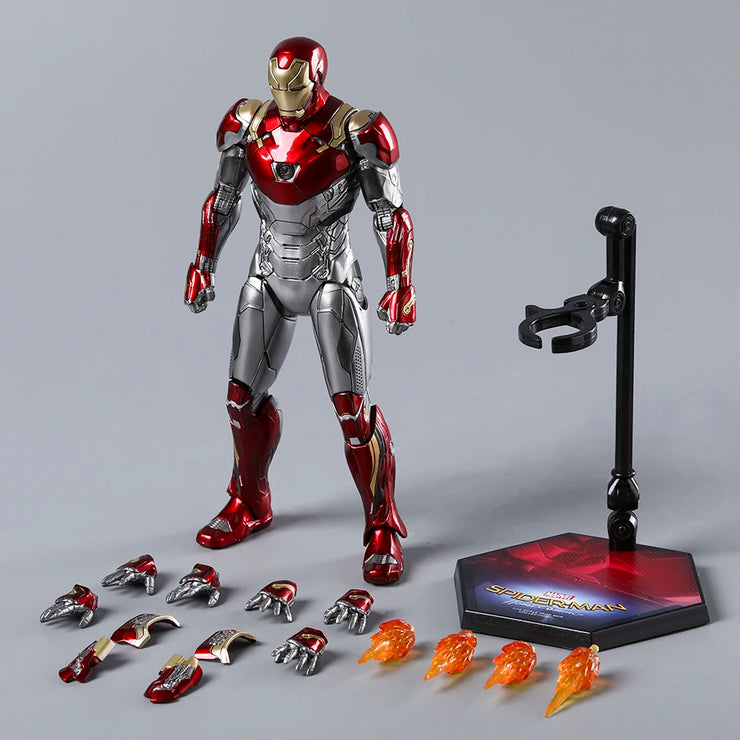 ZD Toys Iron Man 3 MK 22 24 35 41 47 PVC Action Figure Collectible Model Toy