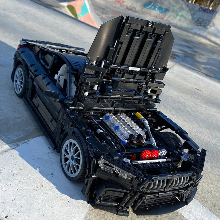 Super Car Model Building Blocks MOC City Remote Control Technology