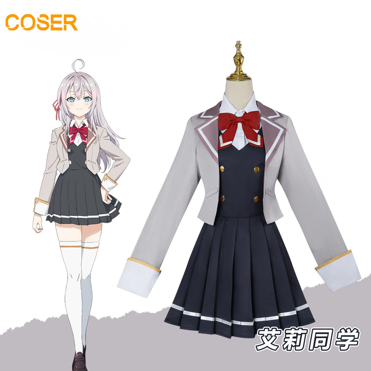 Alya Kujou Cosplay Costume – Russian Anime Character Outfit for Halloween, Party, and Role Play Events