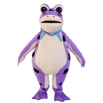 Inflatable Frog Mascot Costume – Adult Cartoon Cosplay Suit for Events, Performances & Parties