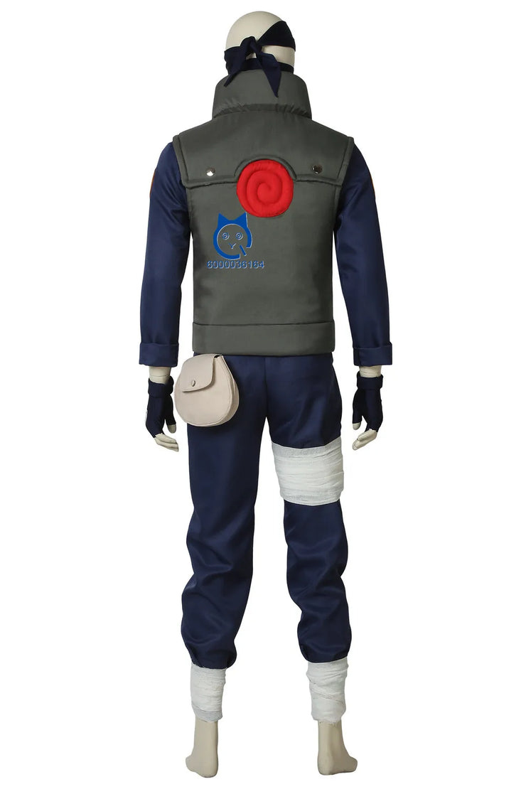 Hatake Kakashi Cosplay Costume – High-Quality Anime Outfit for Men, Ideal for Role Play, Halloween, Party, and Comic Con Events