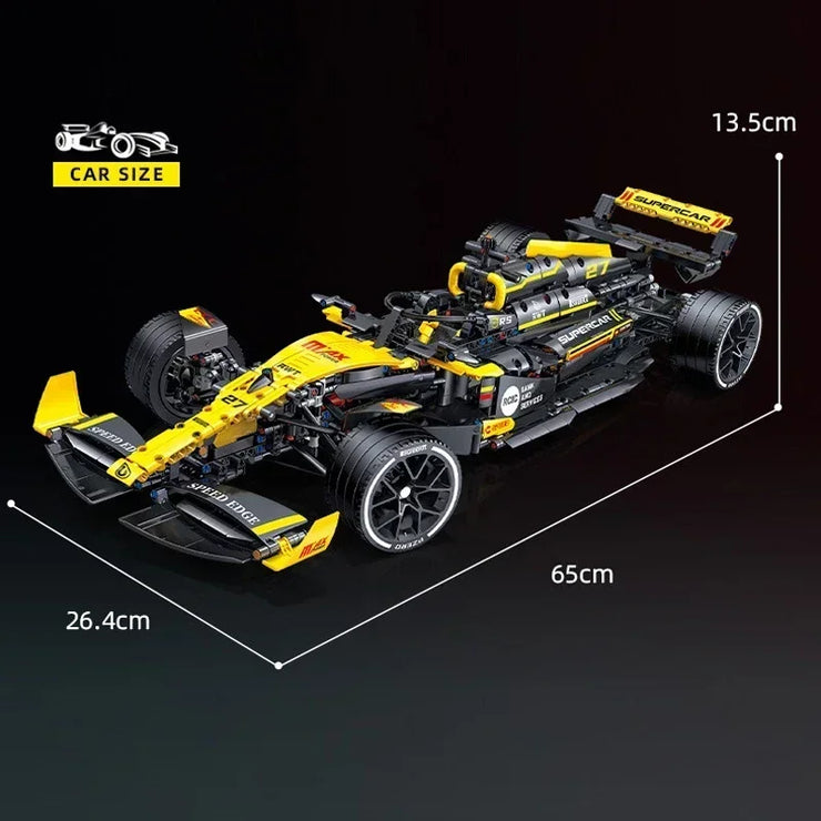 JKC7205 Stock Pattern F1 Racing Sports Car Building Block Brick Set 1650pcs