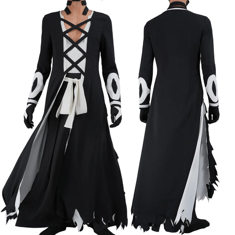 HOLOUN Bleach Kurosaki Ichigo Cosplay Outfit Haori Vest Pants