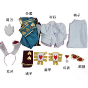 Identity Ⅴ Freddy Riley Cosplay Man Lawyer White Rabbit Mr.Cosplay Costume Uniform Man Woman Lovely Adult Halloween Outfit Suit