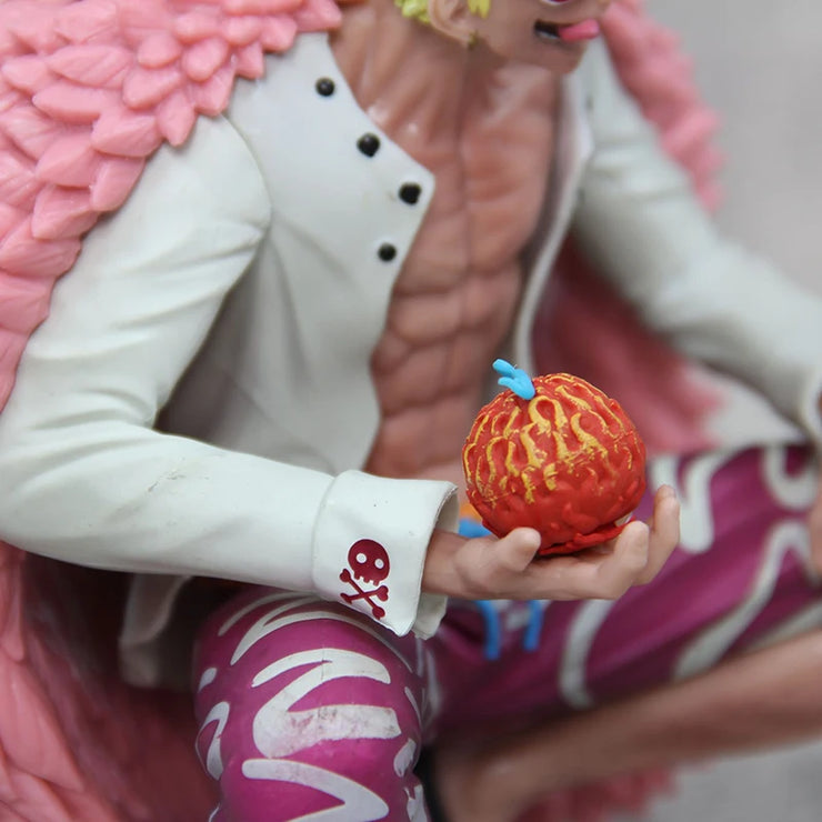 One Piece Donquixote Doflamingo 15cm PVC Figure – Shichibukai Devil Fruit Statue Collectible
