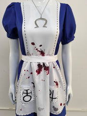 Alice Princess Cosplay Dress – Maid Apron Costume from Madness Returns for Women & Girls Halloween or Party Wear