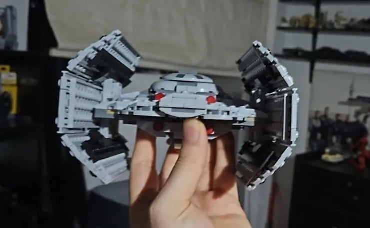 453PCS MOC TIE/ad Advanced x1 – Darth Vader’s Starfighter Building Block Model Kit