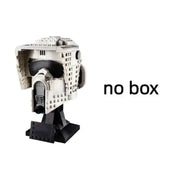Star Wars Model Figure Stormtrooper Vader Tie Fighter Pilot Helmet Series  Building Blocks Brick Set