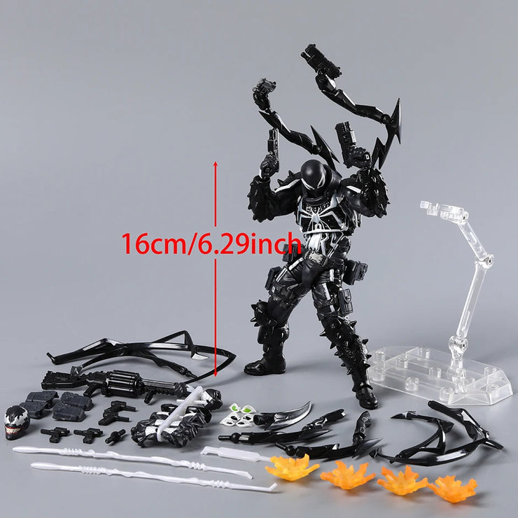Revoltech Amazing Yamaguchi Agent Venom Action Figure