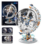 Space Station Globe Building Set — Light-Up Display Build (Ages 8+)