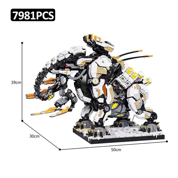 MOC Horizon Zero Dawned Tallneck Model Huge Version Building Blocks Brick Set 7400PCS