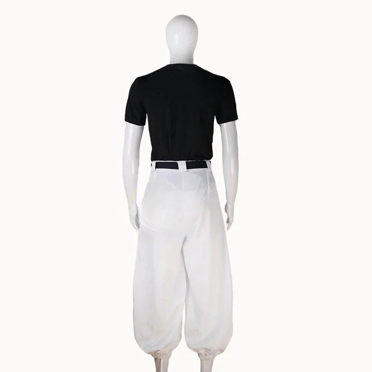 Toji Fushiguro Cosplay Costume – Jujutsu Kaisen Season 2 Uniform with Wig for Men and Women, Ideal for Halloween or Role Play