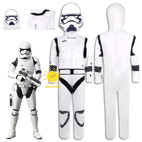 Imperial Stormtrooper Cosplay Costume Jumpsuit Outfit