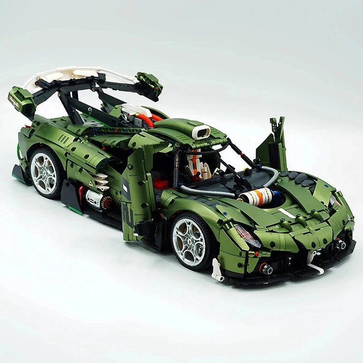 MOC 10628 Technical Koenigsegg Building Brick Set 3838 Pcs