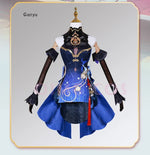 Twilight Blossom Ganyu Cosplay Costume Genshin Impact Adult Uniform Wig Anime Halloween Costumes Women Game Character Outfit