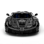 MOC 42143 High-Tech Black SP3 Sports Car Kit Building Bricks 3636 Pcs
