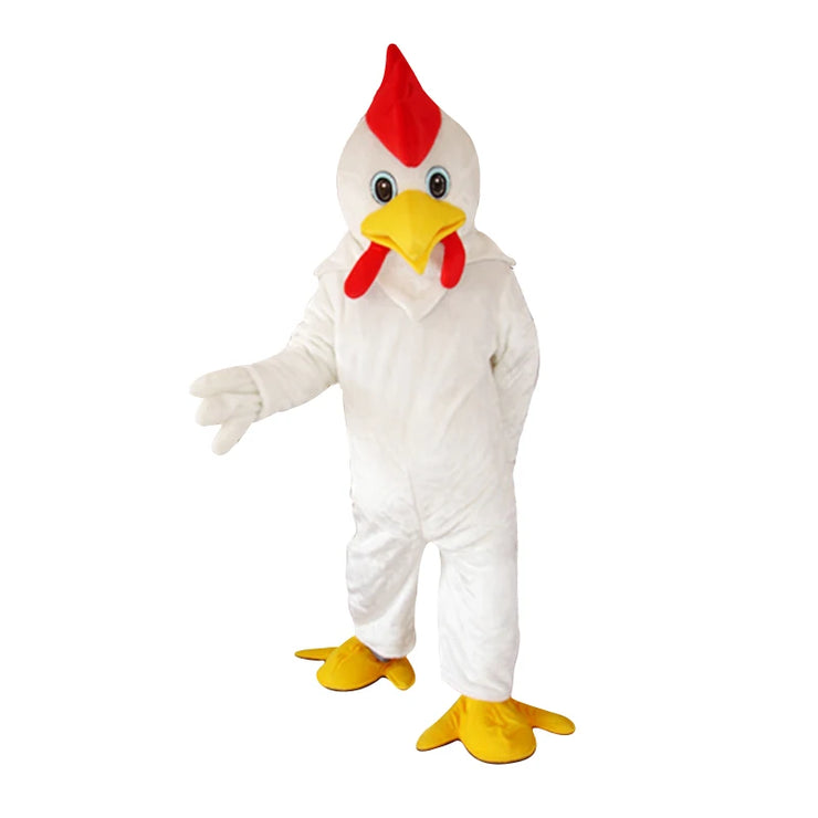 Chicken Mascot Costume – Cartoon Animal Cosplay for Easter, Parties, Advertising & Carnival Events