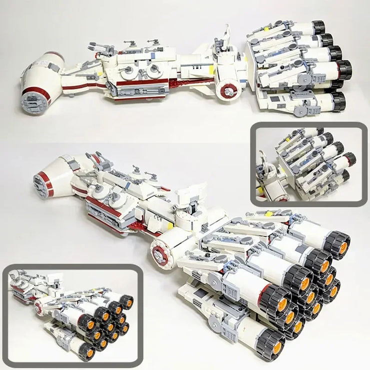 1792PCS The Tantive IV Rebel Blockade Runner Model MOC Building Blocks Bricks
