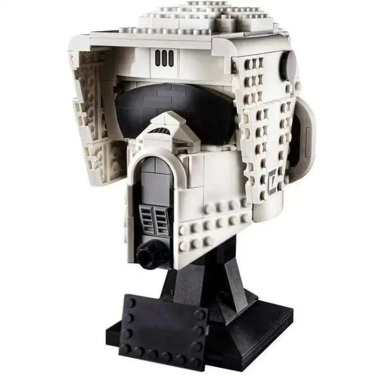 Star Wars Model Figure Stormtrooper Vader Tie Fighter Pilot Helmet Series  Building Blocks Brick Set