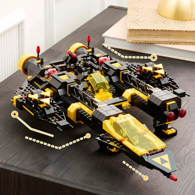 Blacktron Renegade 1151 pieces Building Blocks DIY Assembly Model Children Creative Toys