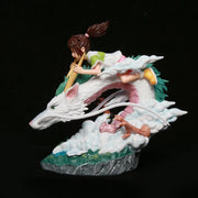 Spirited Away Chihiro & Haku PVC Figure – Studio Ghibli Anime Collectible Statue