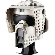 Star Wars Fighter Pilot Helmet Building Blocks Desk Decoration AT Jangos Kylos Fetts Rens C-3PO