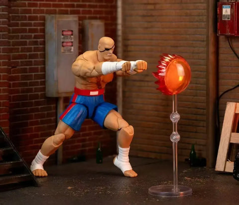 Jada Toys Street Fighter Blanka Sagat Vega Wave 4 Action Figure Collectible Model Statue