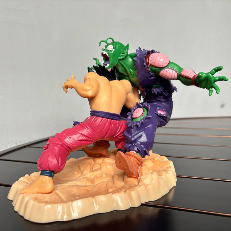 Dragon Ball Son Goku, Piccolo & Bulma PVC Figure Set – Anime Collectible Statues for Desk or Room Display