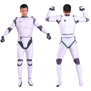 Storm Trooper Cosplay Jumpsuit Outfit