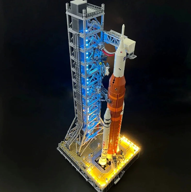 Icons 10341 Artemis Space Launch System Model Building Blocks Brick Set 3601 Pcs