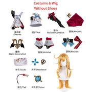Fontaine Escoffier Cosplay Costume – Game-Inspired Outfit with Wig and Shoes for Women’s Role Play and Party Events