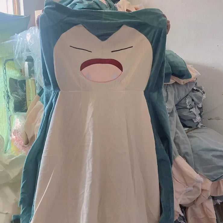 Pokemon Snorlax Soft Leather Shell Plushie No Filling