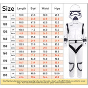 Imperial Stormtrooper Cosplay Costume Jumpsuit Outfit