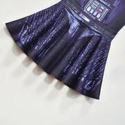 Black Knights Stormtrooper Cosplay Costume – Fancy Dress for Girls Aged 6 to 14, Inspired by Movie Space Battles