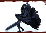 JLDZ Toy Berserk Legendary Black Swordsman Guts Action Figure Collectible