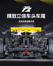 JKC7205 Stock Pattern F1 Racing Sports Car Building Block Brick Set 1650pcs