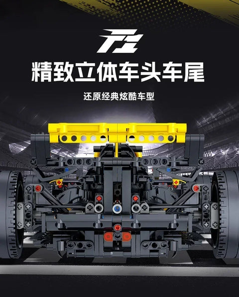 JKC7205 Stock Pattern F1 Racing Sports Car Building Block Brick Set 1650pcs