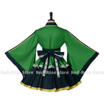Froppy Cosplay Frog Tsuyu Asui Costume Fantasy Dress Kimono Lolita Maid Cosplay Uniform Outfits Women Suit